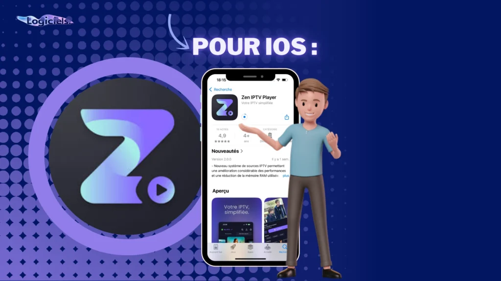 Zen IPTV sur iOS