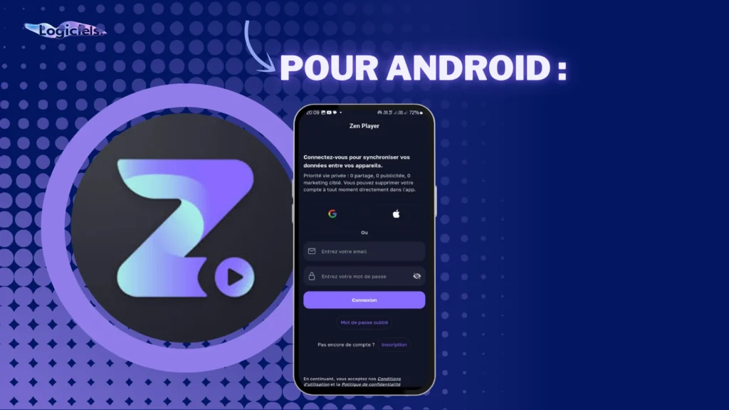 Inscription Zen Android
