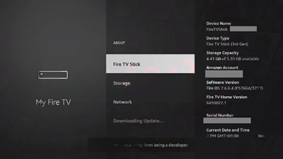 Fire TV — activer les applications de sources inconnues