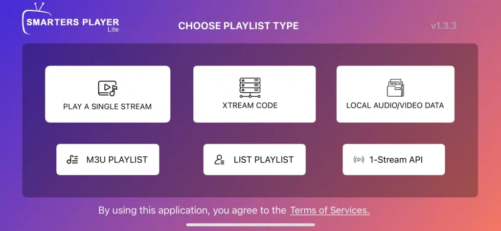 Sélectionner Xtream Code